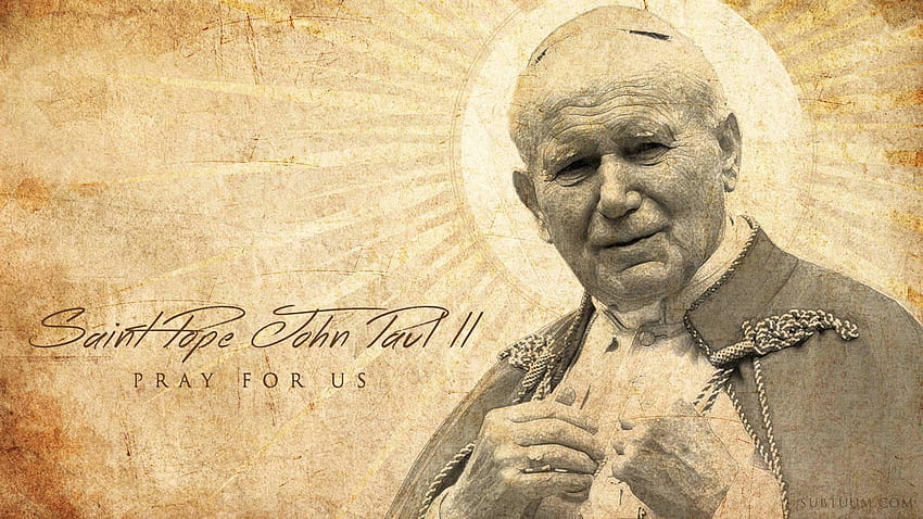 Saint John Paul II, pope john paul ii HD wallpaper