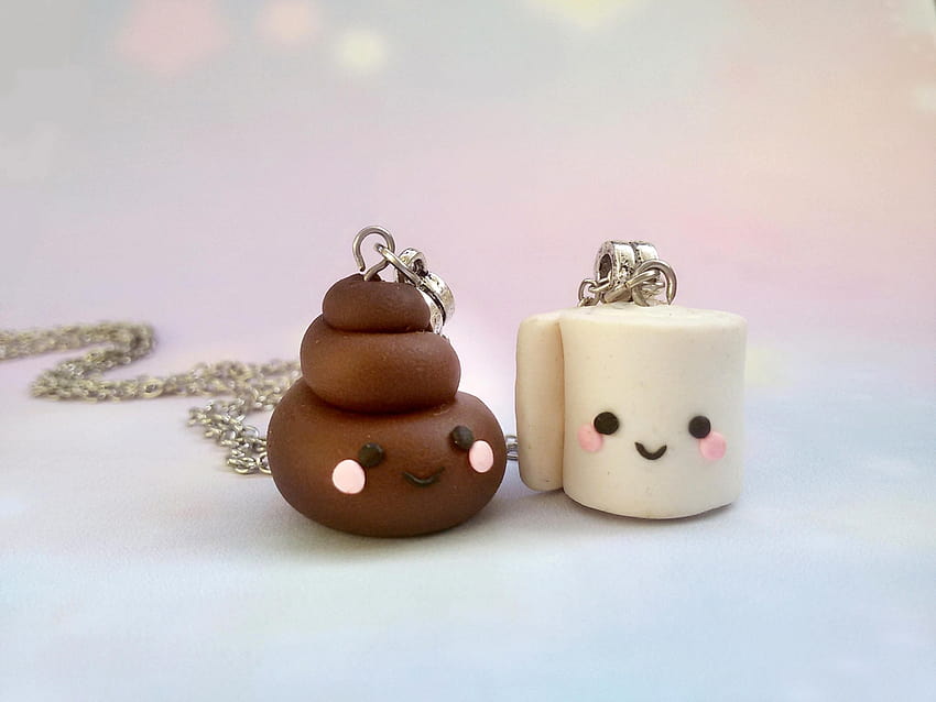 Friendship Keychain Funny BFF Gift Kawaii BFF Charms for 2, bff necklace HD wallpaper