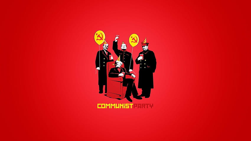 1920x1080 Шапка, Комунистите, Партия, Ленин, Карл Маркс, Сталин HD тапет
