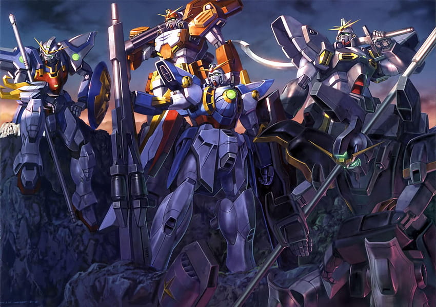 Mobile Suit Gundam Wing Wallpaper HD
