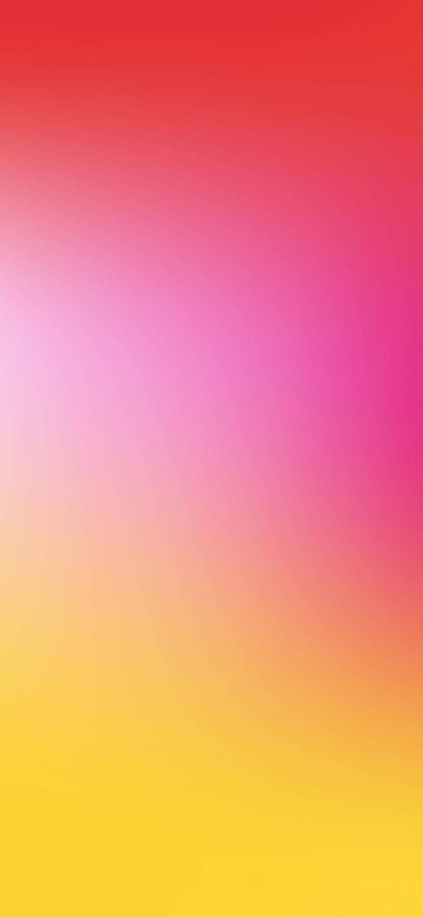 1125x2436 gradient, yellow and pink, iphone x yellow colour HD phone wallpaper