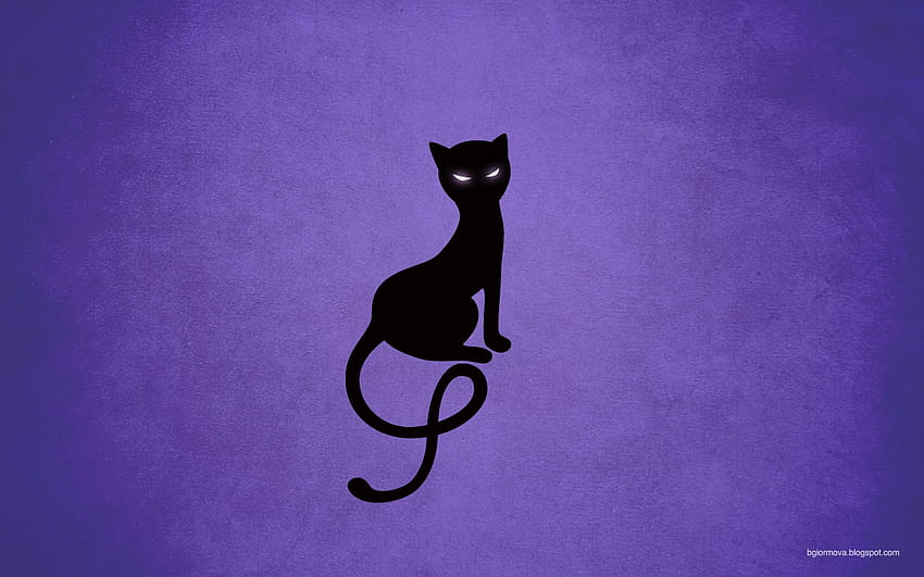 Purple Cat Aesthetic, kawaii cat ps4 cover HD wallpaper | Pxfuel