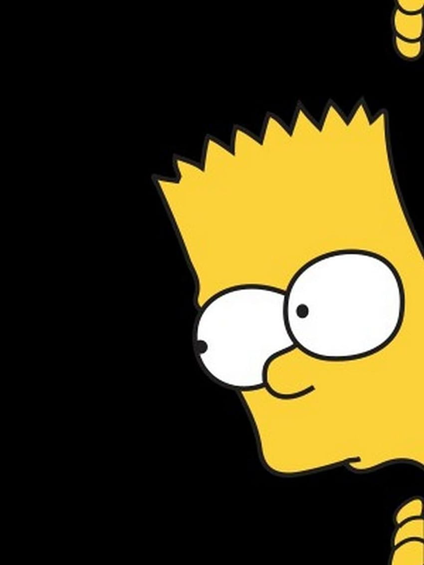 Keren Bart Simpson, kartun bart simpson wallpaper ponsel HD