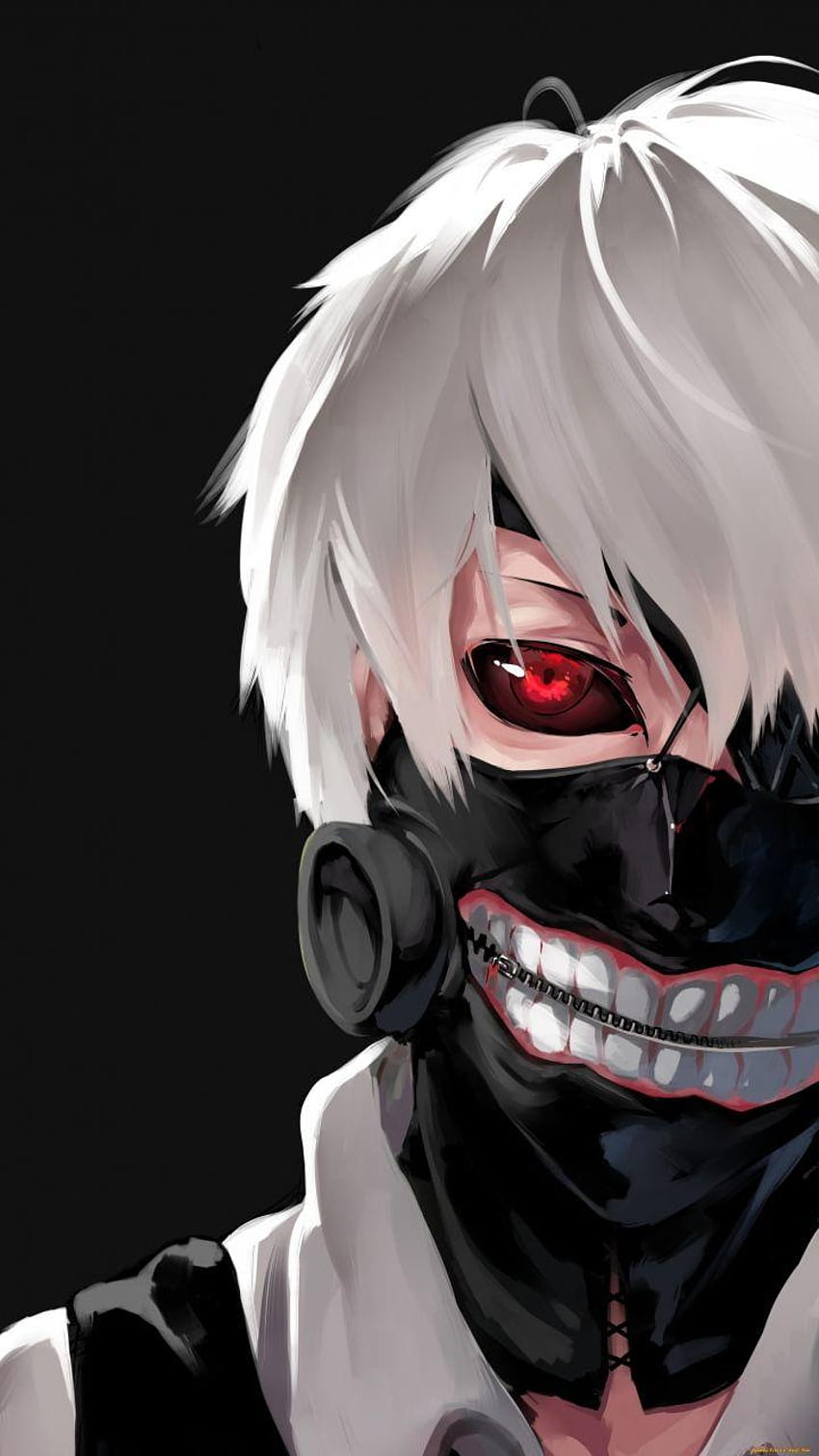 Ken Kaneki With A Mask On Live Wallpaper