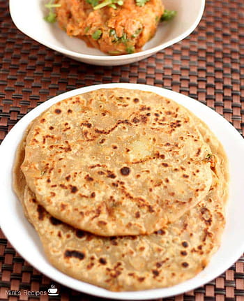 Stuffed paratha Stock Photos, Royalty Free Stuffed paratha Images |  Depositphotos