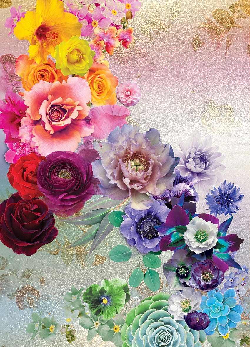 Pin en Birtays, creative floral girl purple fondo de pantalla del teléfono