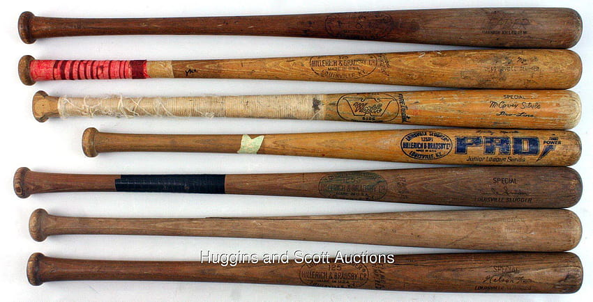 スミソニアンの野球バットの歴史、木製バット 高画質の壁紙