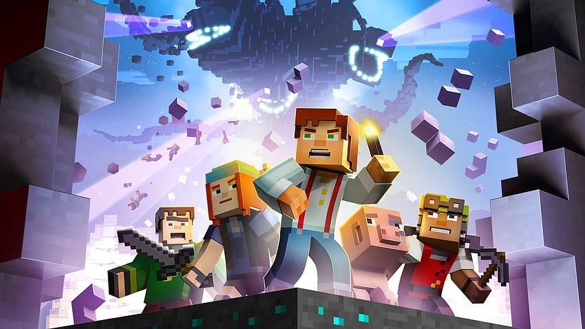 Minecraft – PS, minecraft vs fortnite HD wallpaper