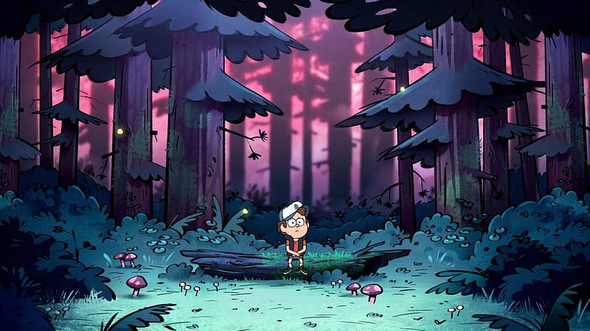 Gravity Falls Cartoon HD-Hintergrundbild