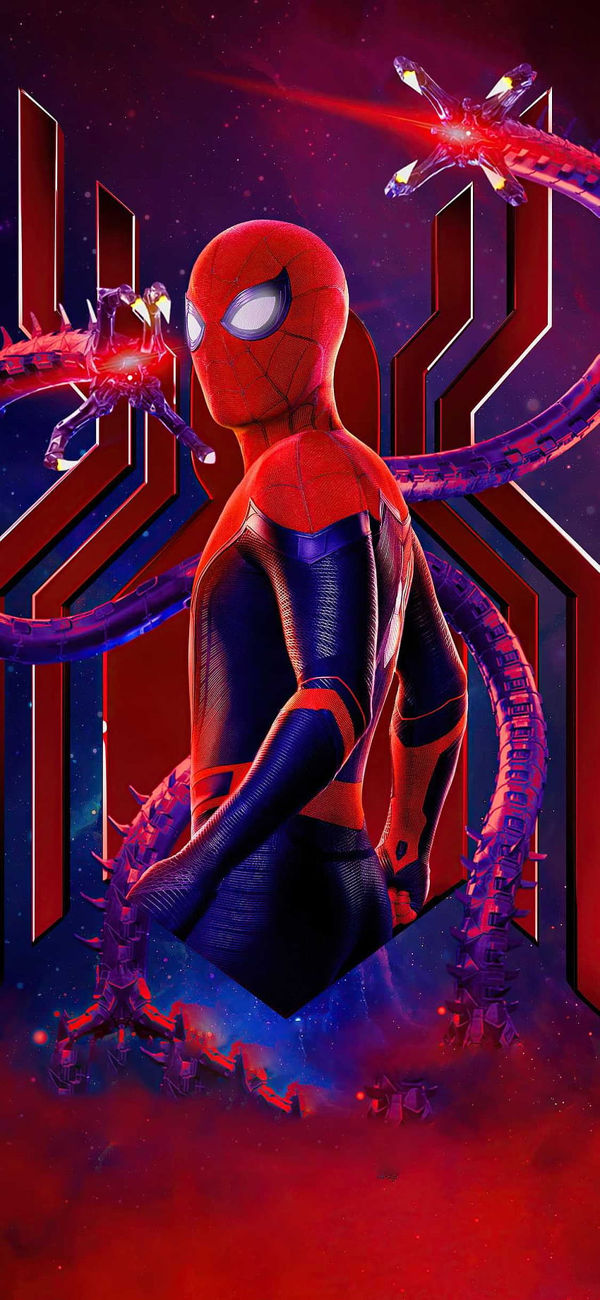 Doctor Octopus Spider-Man No Way Home Movie Wallpaper iPhone Phone 4K #3331e