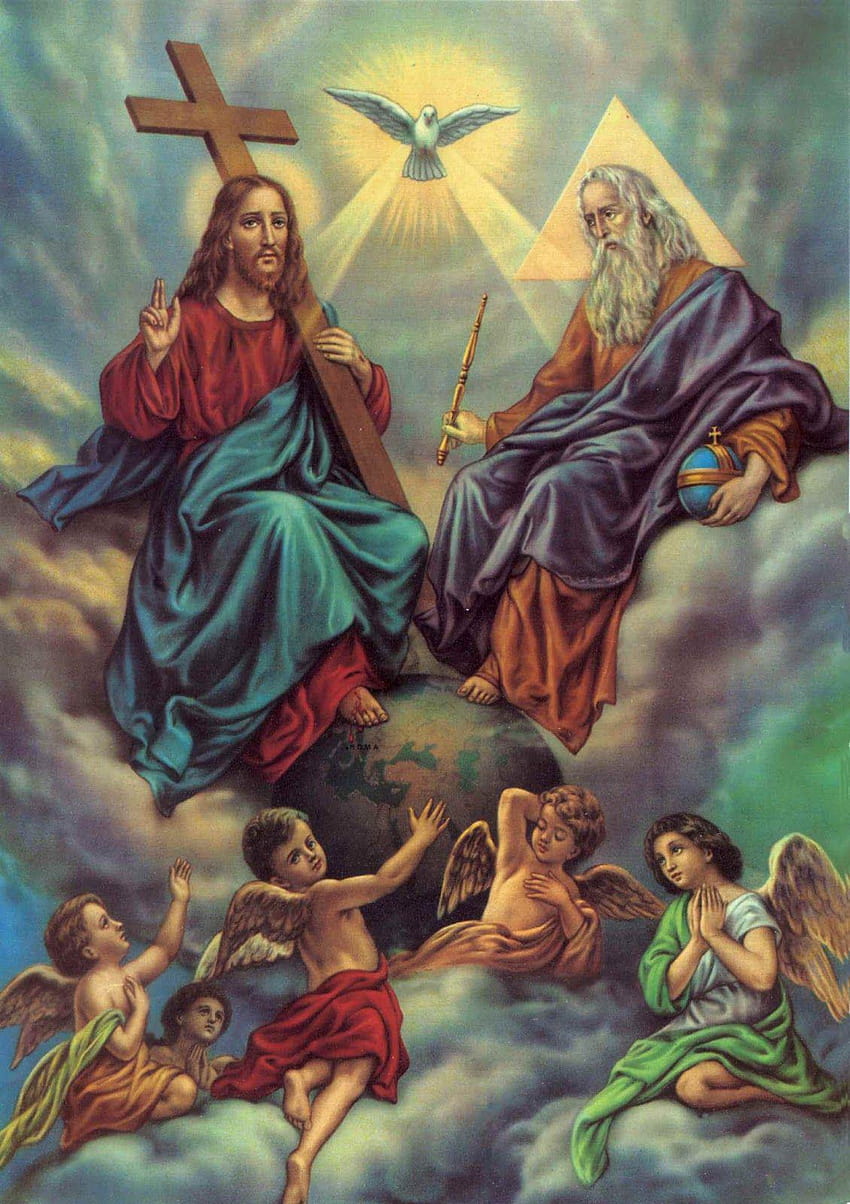Mobile der Heiligen Dreifaltigkeit HD-Handy-Hintergrundbild