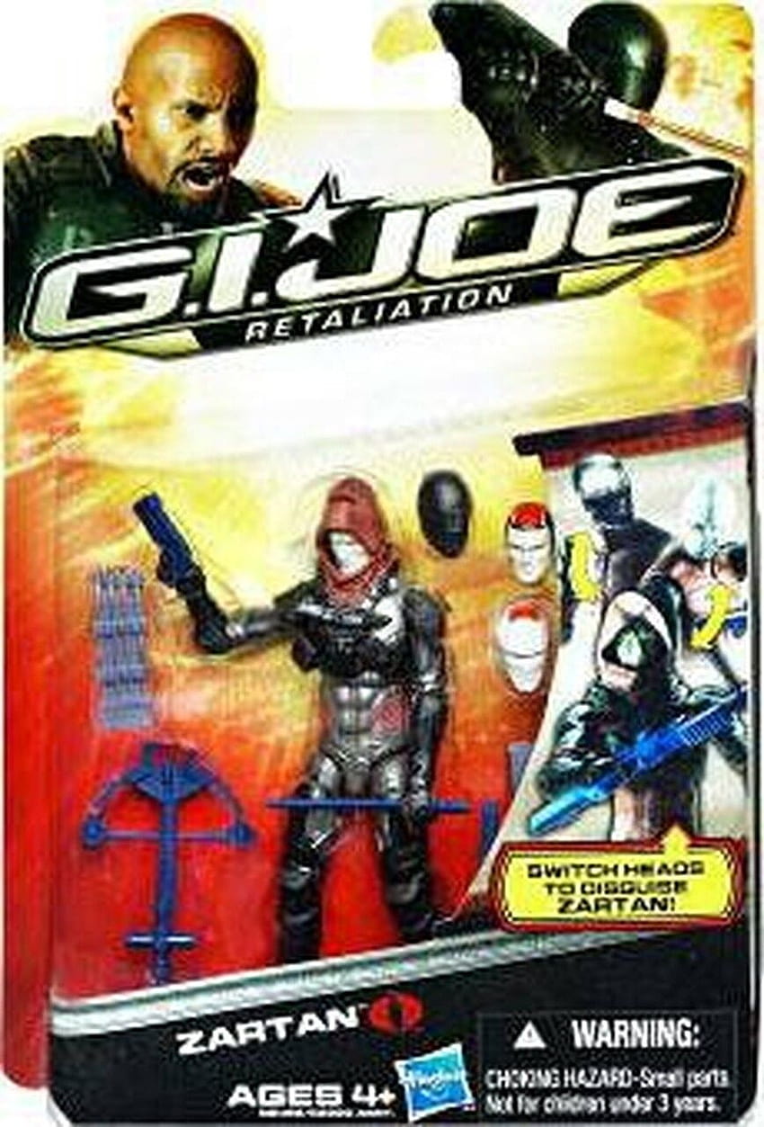 GI Joe Retaliation Retaliation Ultimate Zartan 3.75 Action Figure Hasbro Toys, gi joe retaliation zartan HD phone wallpaper