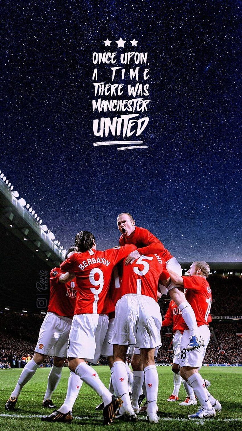 Never Write Off Manchester United!!, iphone football players HD phone wallpaper