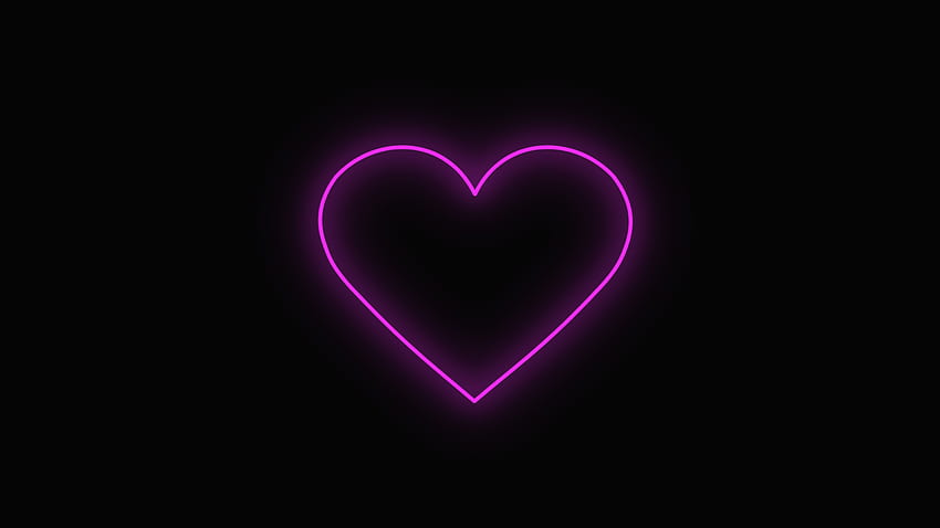 QuidsUp, purple and black hearts HD wallpaper