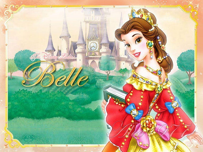 Princess Belle disney princess , Princess Belle disney HD wallpaper ...