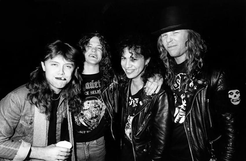 Metallica en blanco y negro, kirk hammett fondo de pantalla