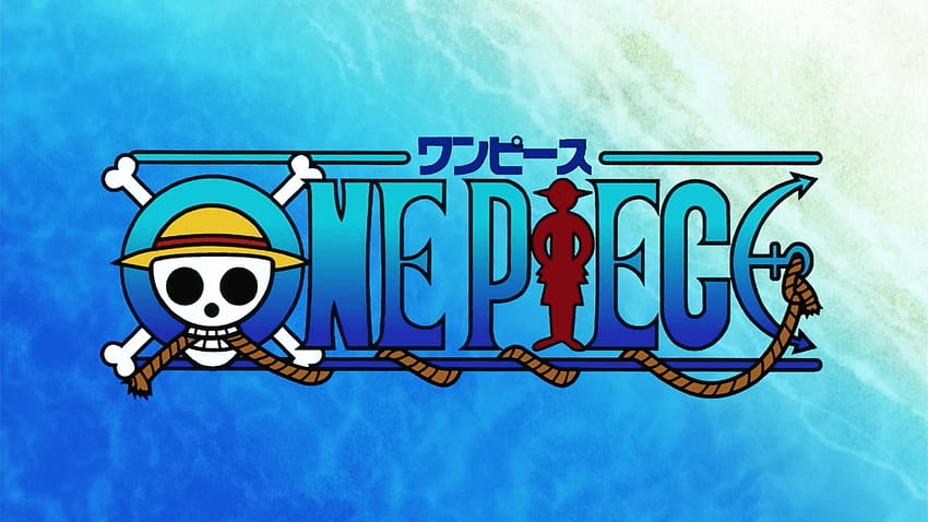 Logo One Piece, Logo One Piece papel de parede HD