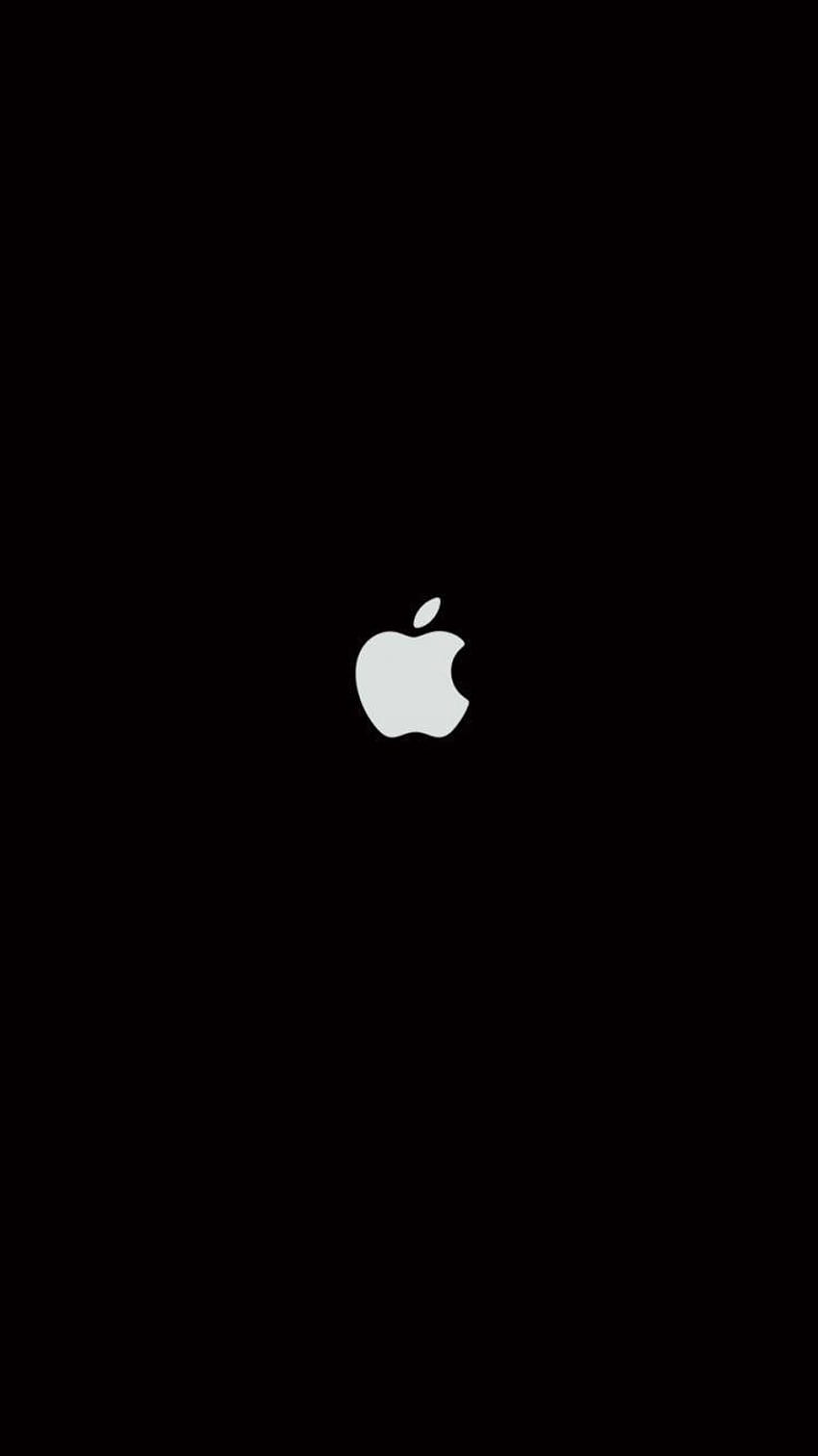 Plain Black iPhone 6 27063, iphone logo HD phone wallpaper | Pxfuel