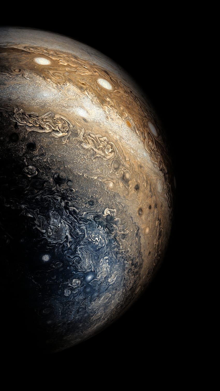 Jupiter. [1440x2560] : Latar belakang AMOLED, planet oled wallpaper ponsel HD
