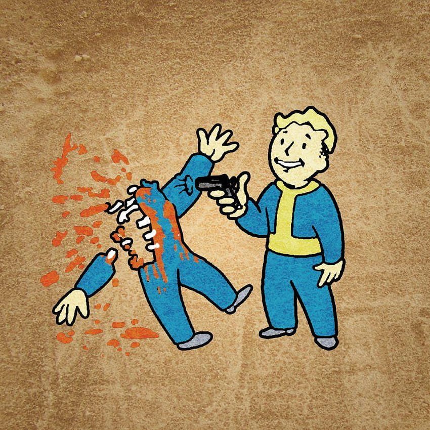 곧 출시될 Fallout4와 함께 Fallout: New, fallout new vegas vault boy 모딩에 대해 이야기해 봅시다. HD 전화 배경 화면