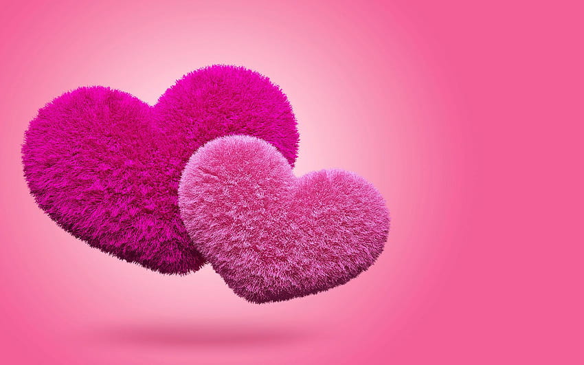 Cute Love Heart, double heart HD wallpaper | Pxfuel