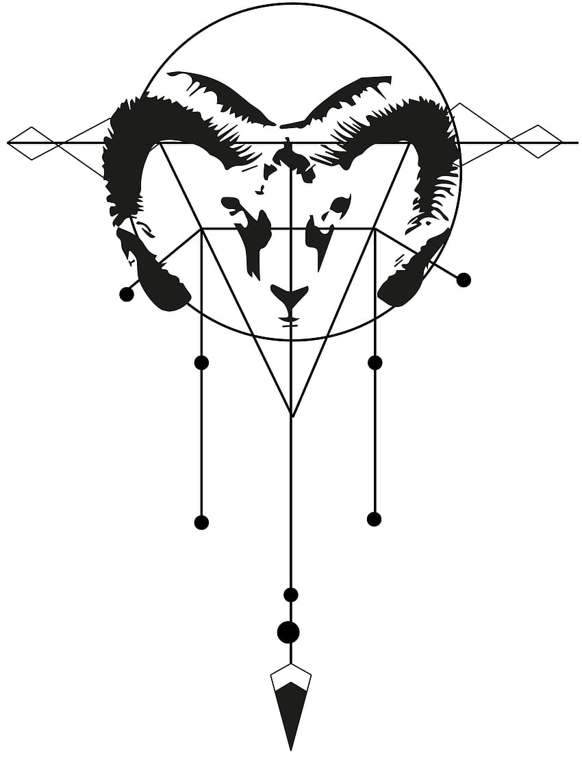 Natal chart with rising Taurus, sun in Aries, moon in Virgo, mars in Virgo,  Venus in pisces and Mercury on Aries tattoo idea | TattoosAI