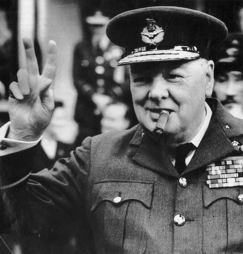 Niesamowity Winston Churchill Tapeta na telefon HD