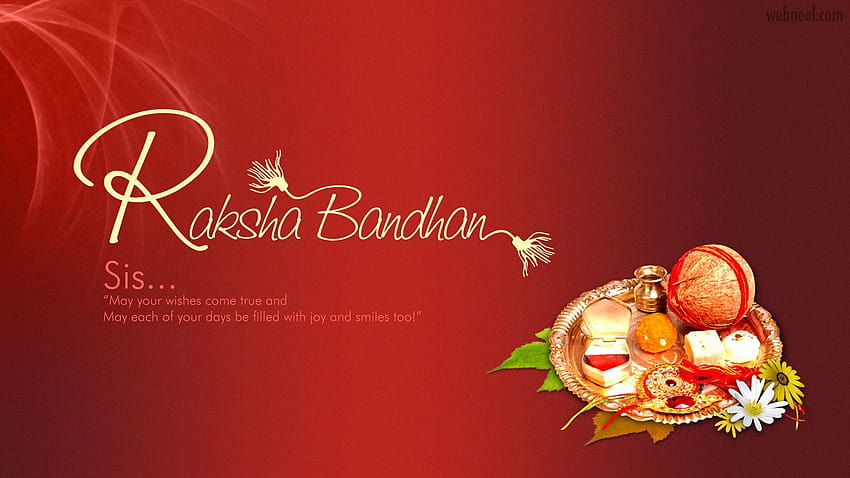 40 Beautiful Raksha Bandhan Greetings Cards and, rakhi thought HD wallpaper
