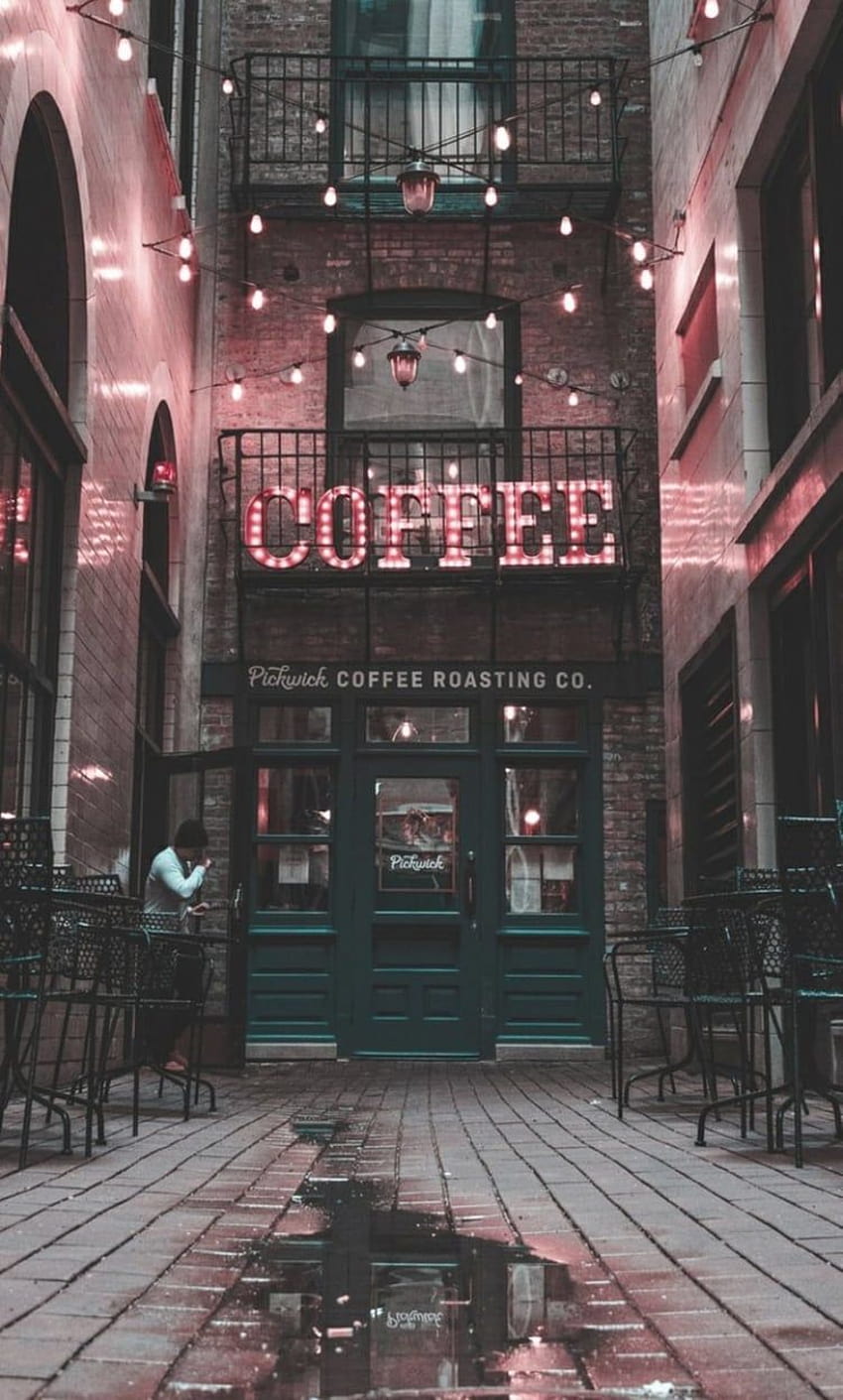 Coffe Pinterest // carriefiter // 90s fashion street wear street, 90s restaurante estética fondo de pantalla del teléfono