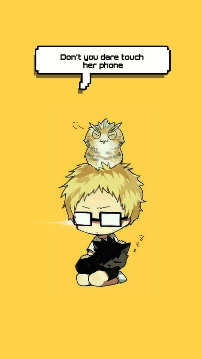 Holen Sie sich Cat Dont Touch My Phone Backgrounds, Anime Dont Touch My Phone HD-Handy-Hintergrundbild