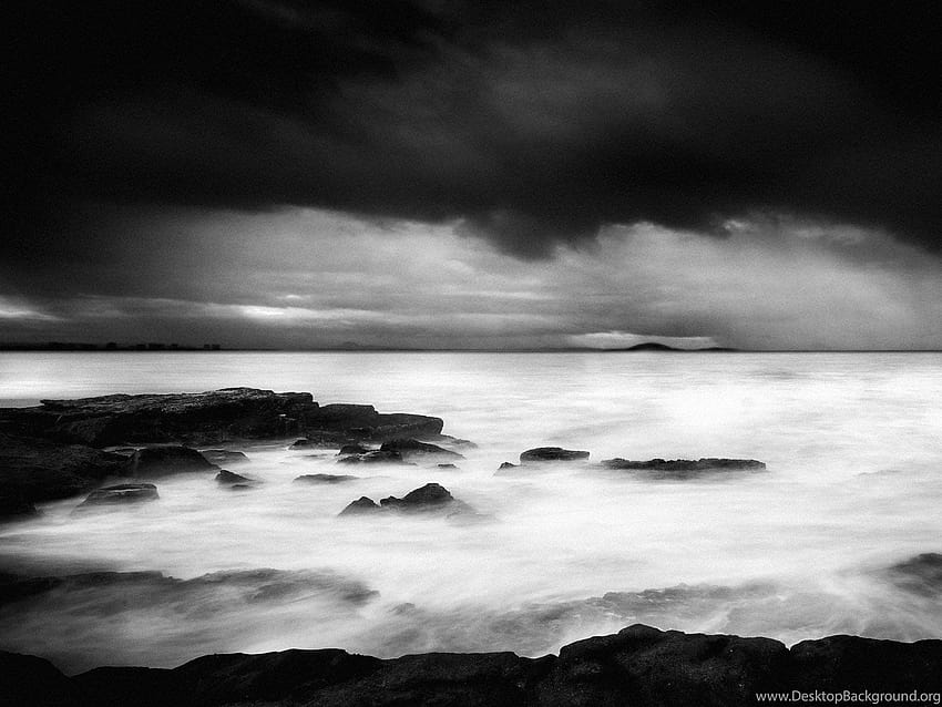 Dark Ocean Storm Backgrounds Backgrounds, black ocean HD wallpaper