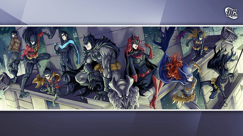 Batman Nightwing, dc rebirth HD wallpaper