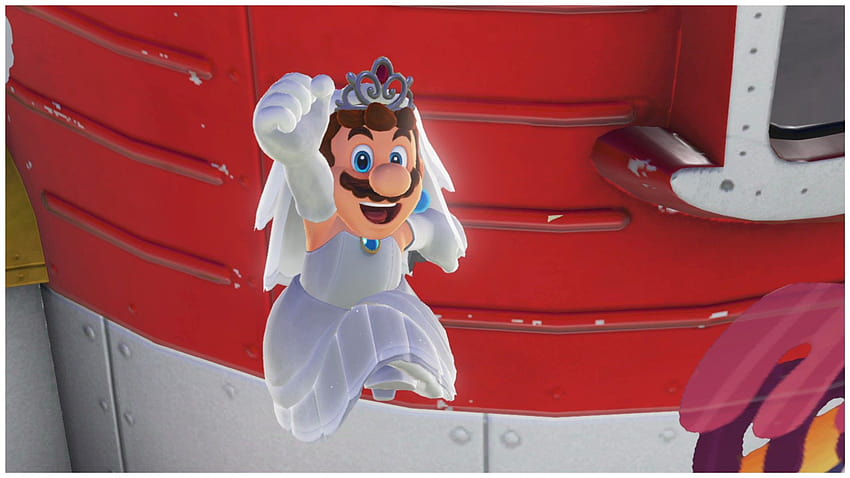 Mario's New Wedding Dress, some annotations on the relationship of, mario and peach wedding HD wallpaper