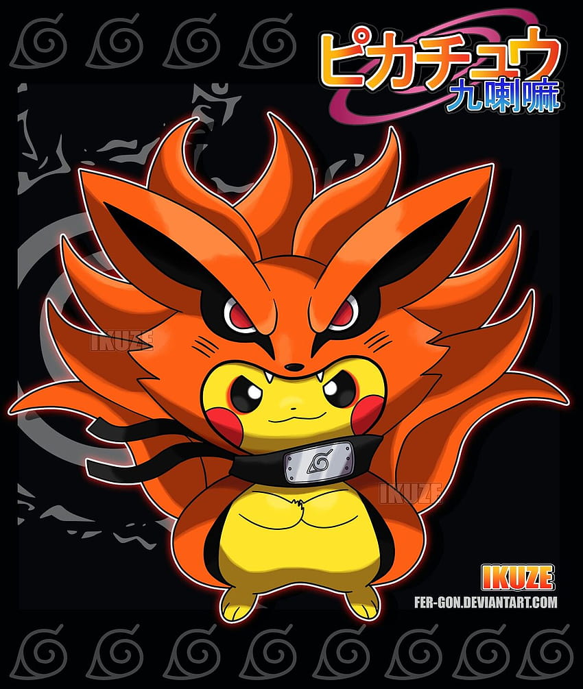 Goku Pikachu posted by Zoey Johnson, pokemon and naruto HD phone wallpaper