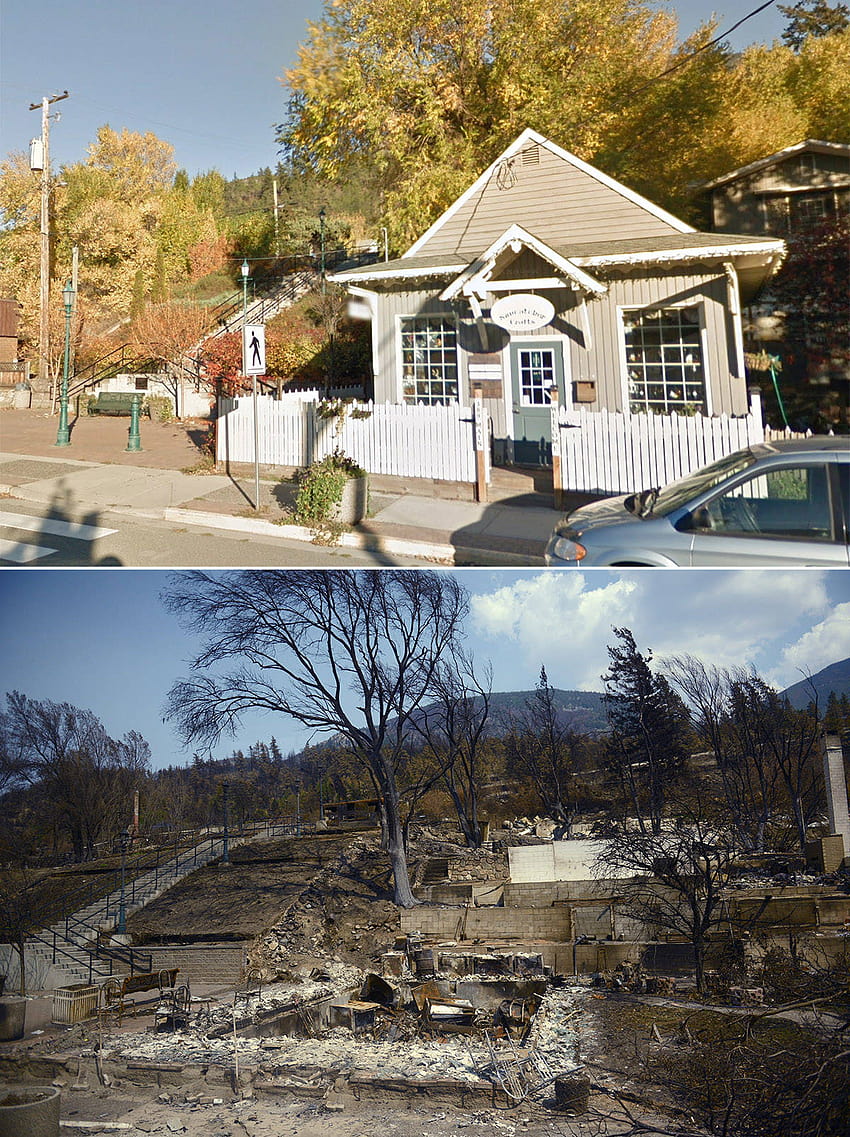 : Before and after the blaze that destroyed the Village of Lytton – Vancouver Island Daily HD phone wallpaper