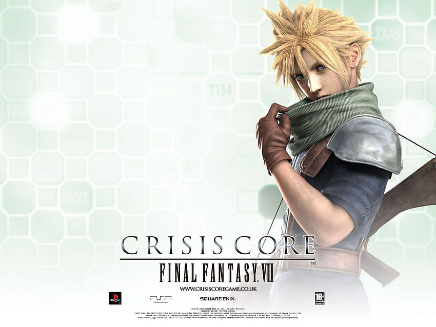 DragonMash tarafından hazırlanan Final Fantasy PSP, ff7 bulutu HD duvar kağıdı