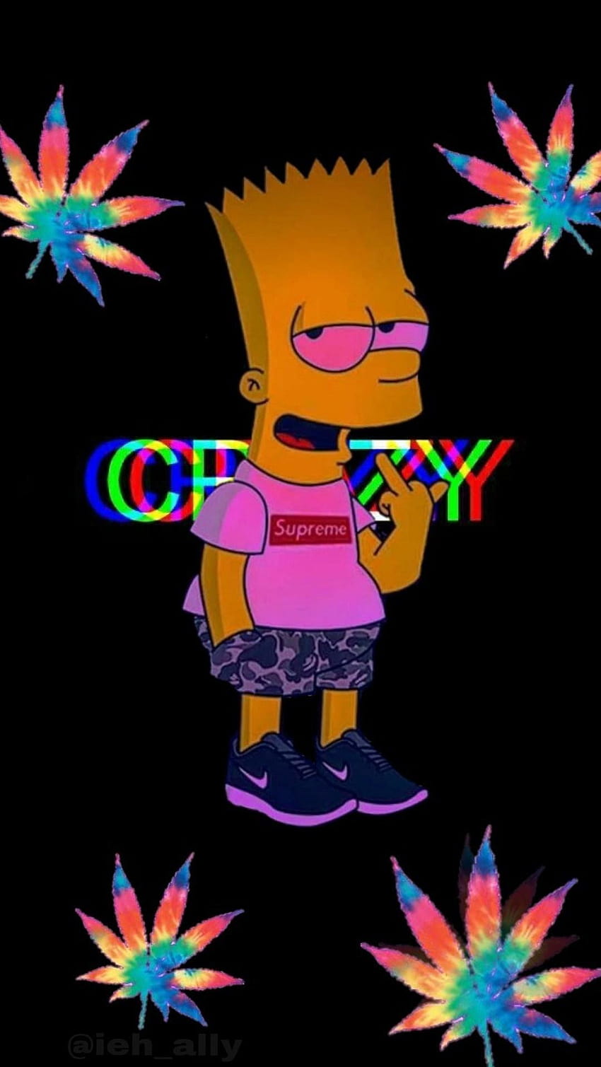 Download Sad Bart Simpsons Phone Message Wallpaper