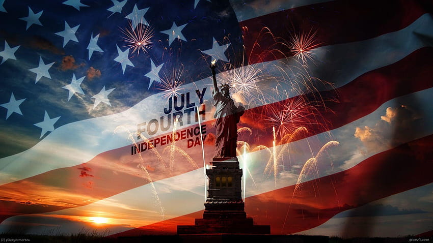 4th of July Independence Day, gallery patriotic HD wallpaper