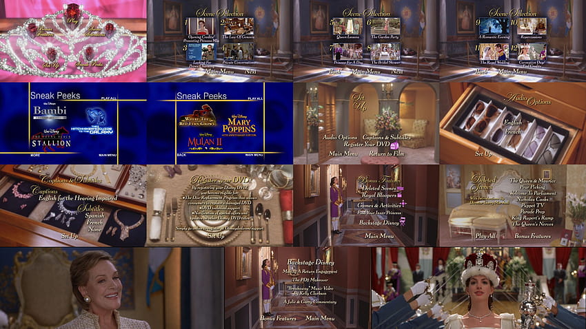 The Princess Diaries 2: Royal Engagement DVD Menus by dakotaatokad on DeviantArt HD wallpaper