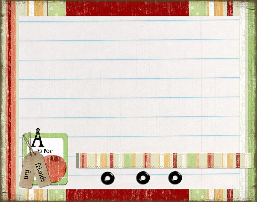 ABC Notepaper Back To School Backgrounds For PowerPoint, ppt background for school HD wallpaper