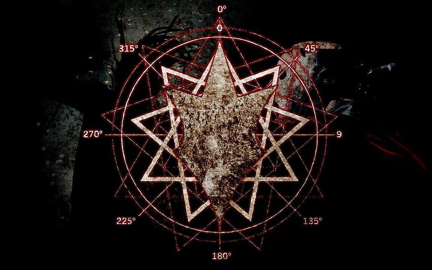 45 Satan, simbol baphomet HD wallpaper
