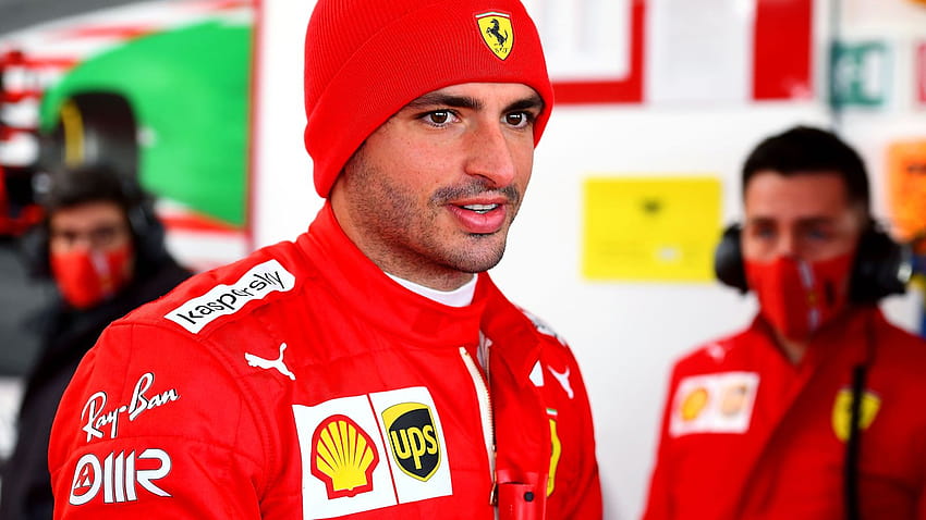 Carlos Sainz hace su debut en la pista de Ferrari cuando la Scuderia comienza 2021 con las pruebas de Fiorano, f1 2021 carlos sainz ferrari fondo de pantalla