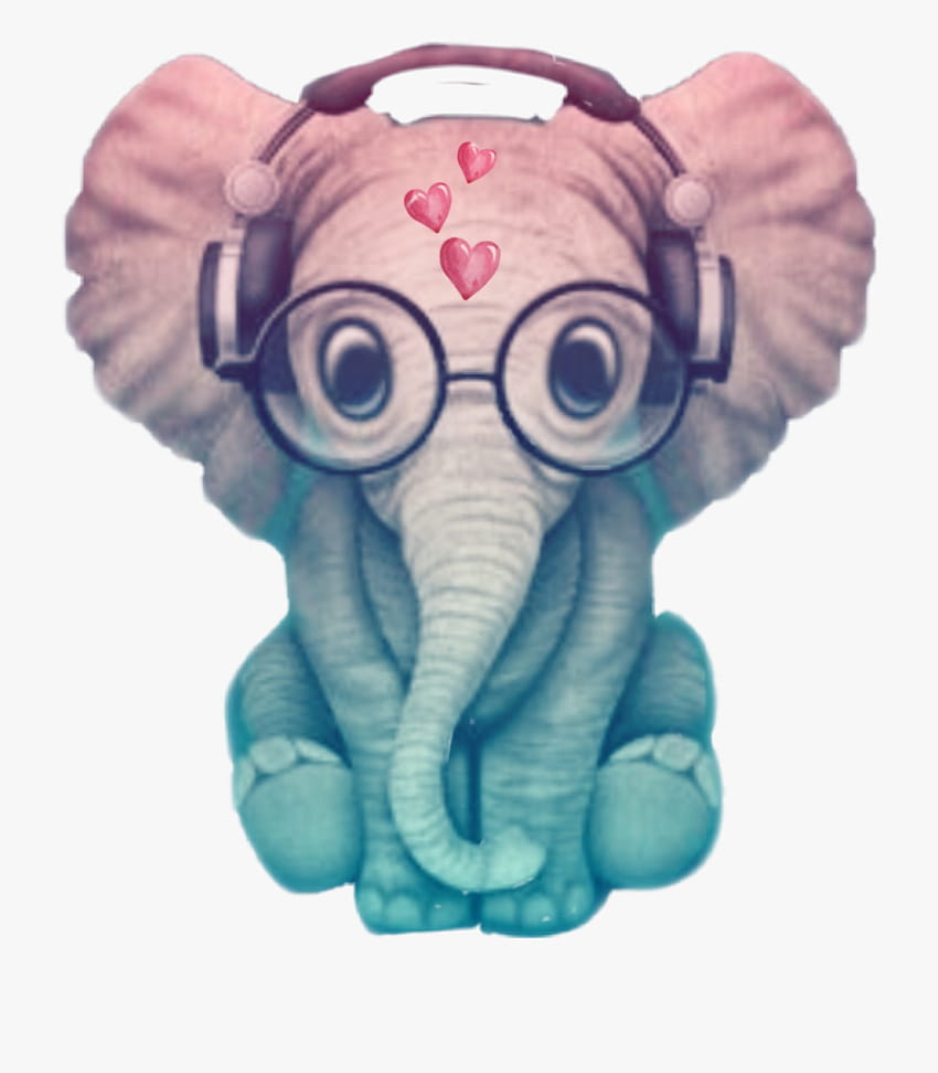 Bayi Gajah Lucu di Anjing, estetika gajah yang lucu wallpaper ponsel HD