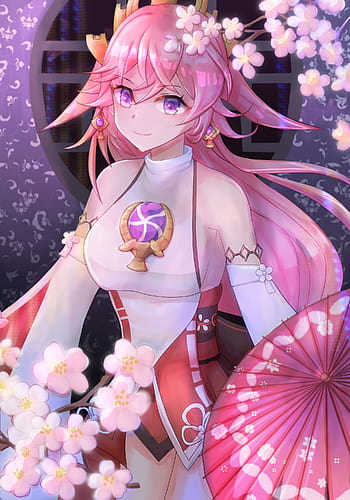 Yae miko iphone HD phone wallpaper | Pxfuel