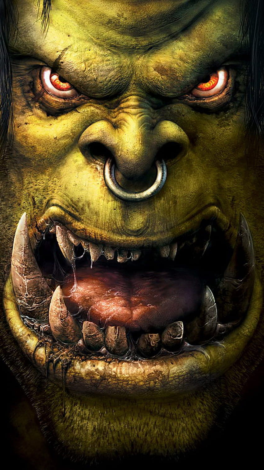 Orc World Of Warcraft Spiel iPhone, World of Warcraft Android HD-Handy-Hintergrundbild