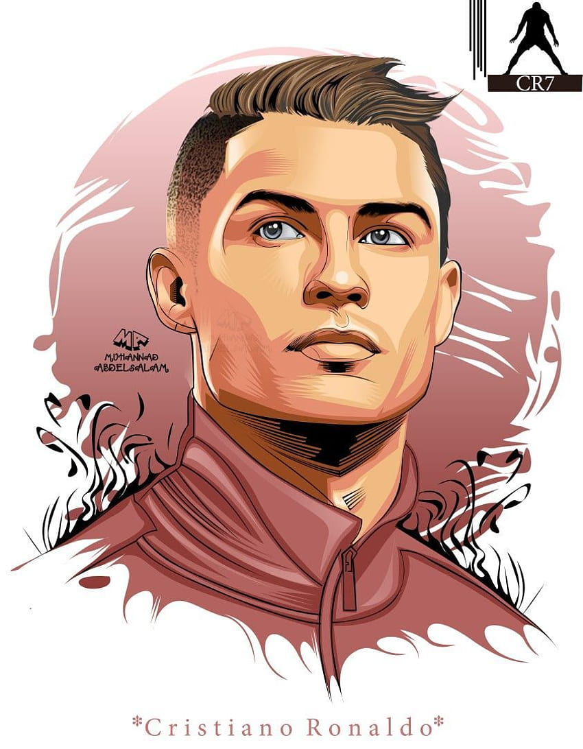 Nghệ thuật Ảnh Ronaldo anime độc đáo và mới lạ