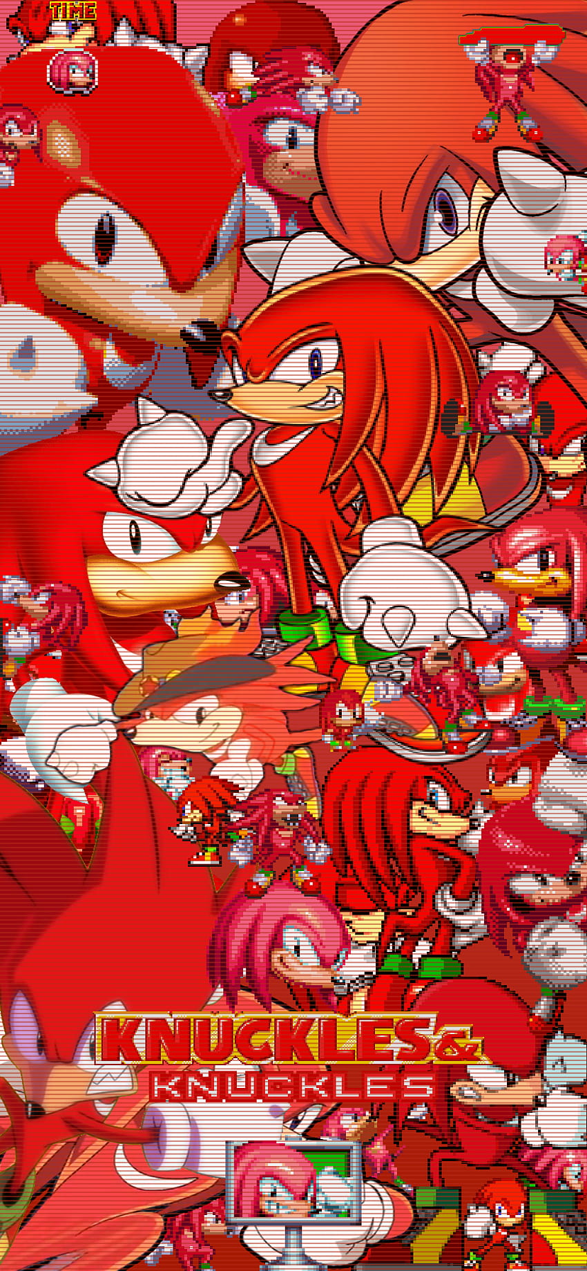 Knuckles The Echidna Sonic Tail Wallpapers  Wallpaper Cave