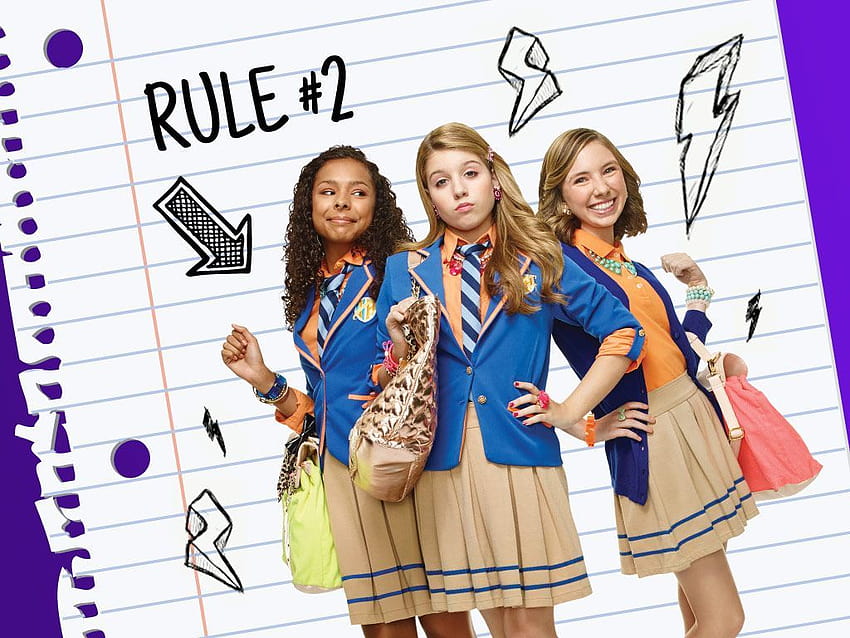 The Panthers from Every Witch Way. From left to right Katie, Maddie, and Sophie. HD wallpaper