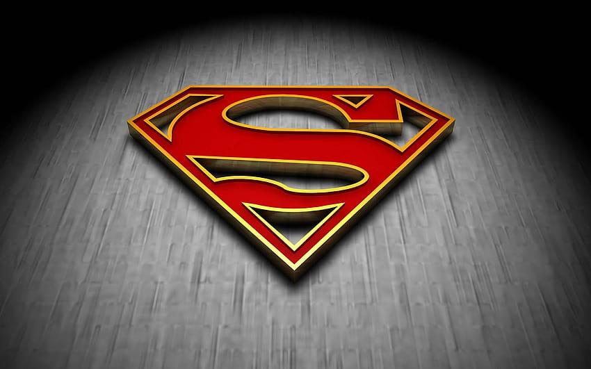 3D група Супермен, символ на супер момиче HD тапет