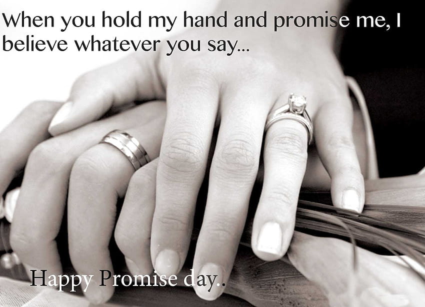Happy Promise Day, make a gift day HD wallpaper